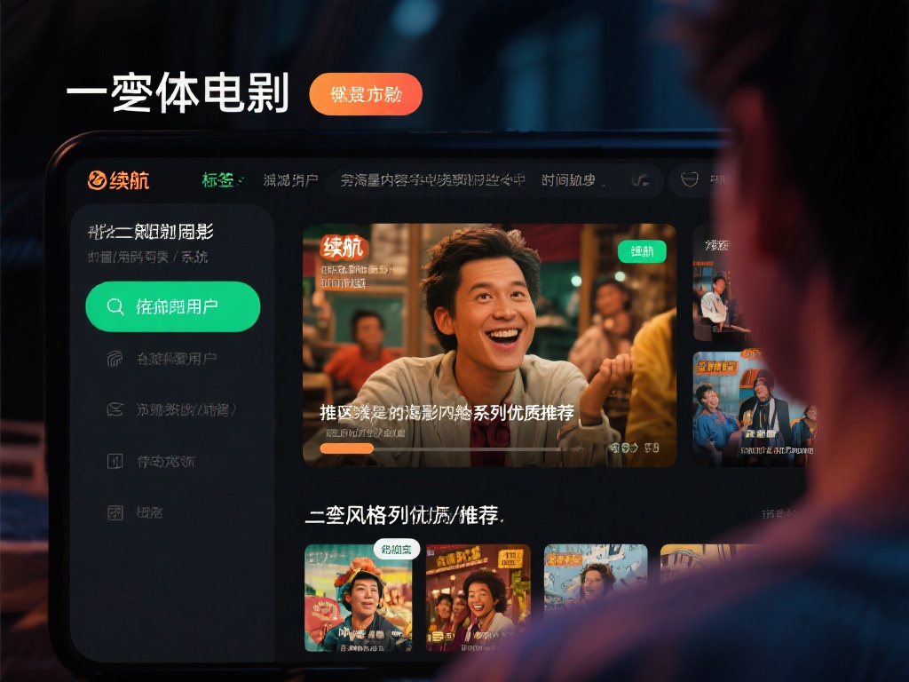举例而言，假如用户在观看某部喜剧影片，系
